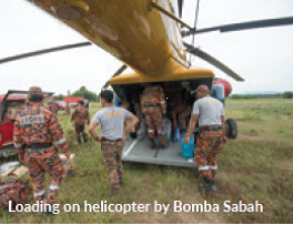 Loading on helicopter by Bomba Sabah-Image 5