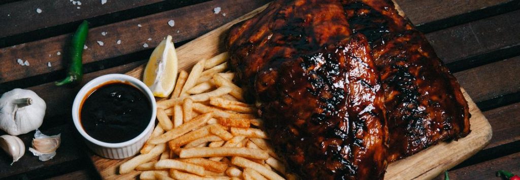 Howdy Grill smokey Pork ribs