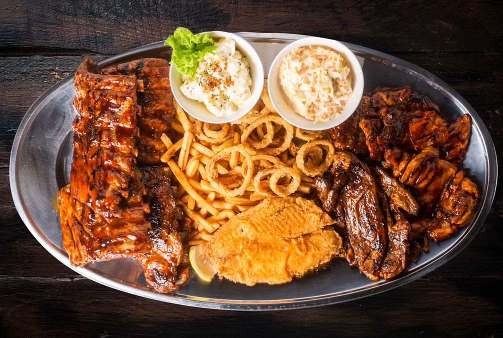 howdy mix pork ribs and steak kk city