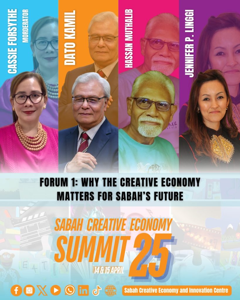 Visuals Sabah creative economy event participant