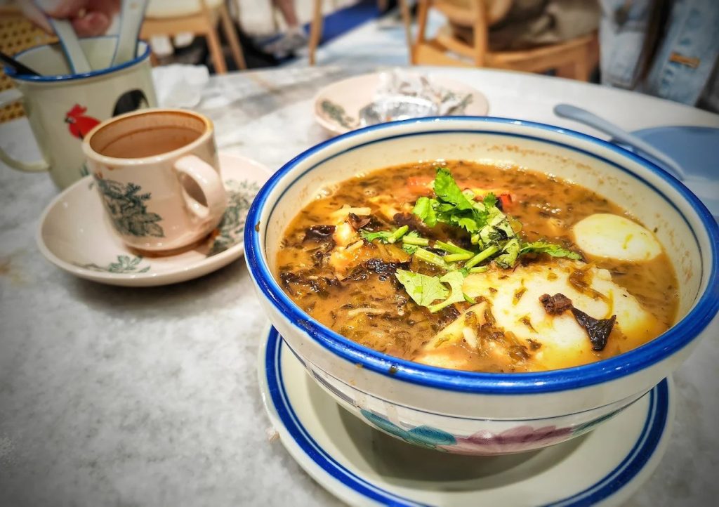 visual of three taste cafe in kota Kinabalu, sabah